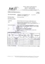 Atest gasne peci Lampart - PVF Traders