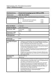 Konzernrechnungslegung nach HGB und IFRS