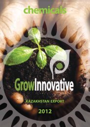 KAZAKHSTAN EXPORT - Invest In Kazakhstan