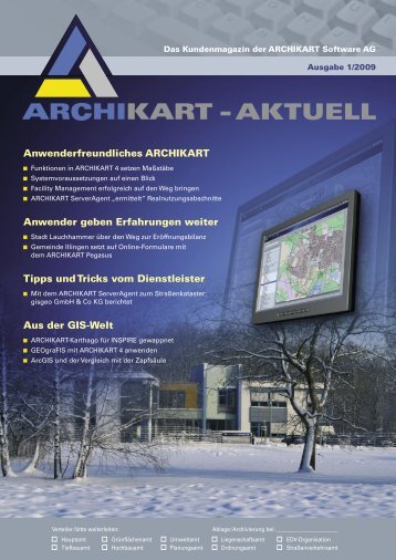 - AKTUELL - ARCHIKART Software AG