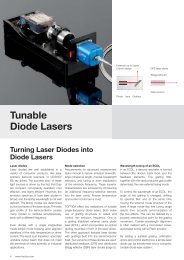 Tunable Diode Lasers - Toptica