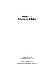 OpenGTS Tutorial and Guide - GeoTelematic Solutions, Inc.
