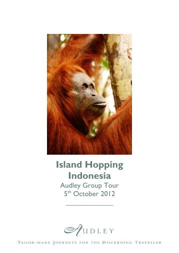 Island Hopping Indonesia - Audley Travel