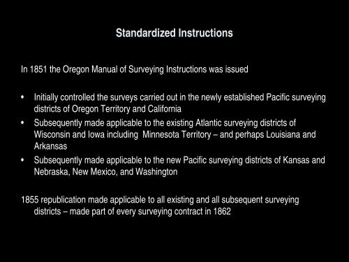 Minnesota Public Land Surveys; A Geographer's Perspective