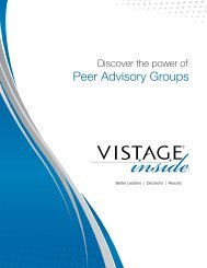 Download Vistage Inside Brochure