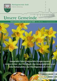 Unsere Gemeinde Unsere Gemeinde U - Marktgemeinde Dobl