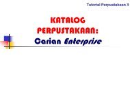 Carian Enterprise. - UTHM Library