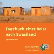 Tagebuch einer Reise nach Swasiland - Ev.-luth. Missionswerk in ...