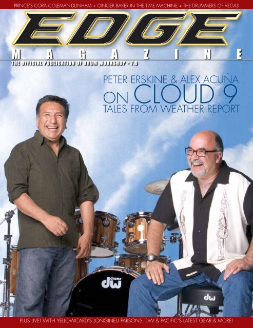 Edge 7.0 featuring Peter Erskine & Alex AcuÃ±a here - Drum