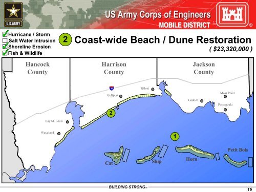 CWRB Briefing Slides - U.S. Army Corps of Engineers