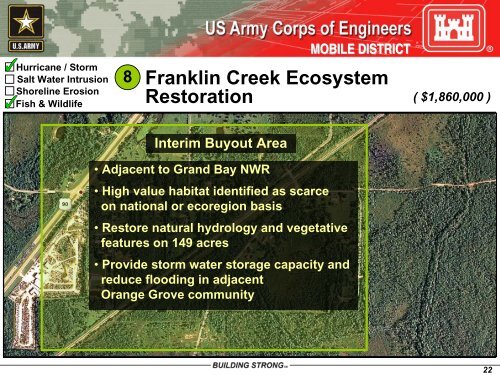 CWRB Briefing Slides - U.S. Army Corps of Engineers