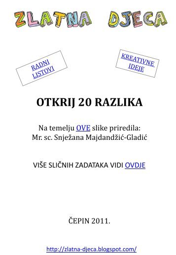 Otkrij 20 razlika