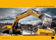 PELLE SUR CHENILLES JCB JS360 - Alger - Engins