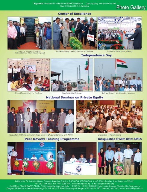 Blore Br_Sept_09_Newsletter_email.pmd - Bangalore Branch of SIRC