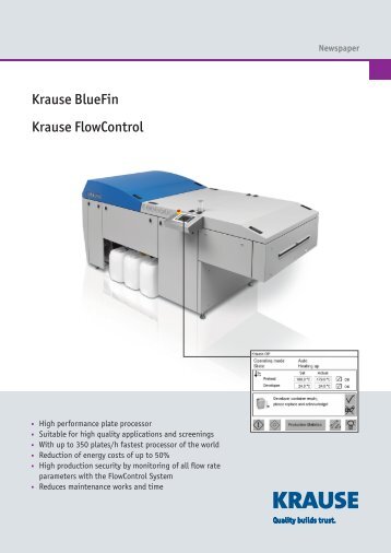 Krause Bluefin Krause Flowcontrol