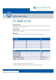 MSDS 387 CT 3000 LS SG - Almatis