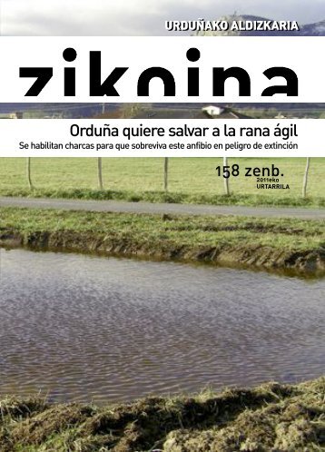 Zikoina 158. Enero 2011 - UrduÃ±ako Udala