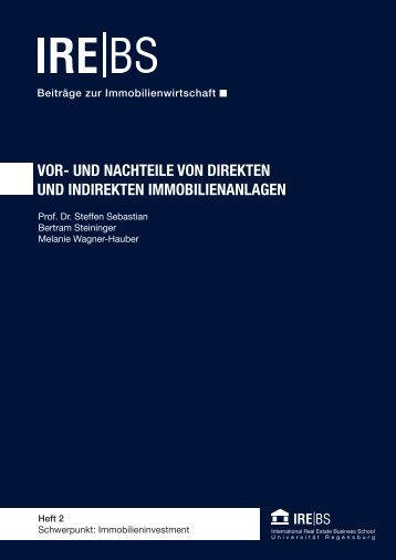 vor- und nachteile von direkten und indirekten immobilienanlagen