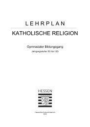 Lehrplan Katholische Religion G8