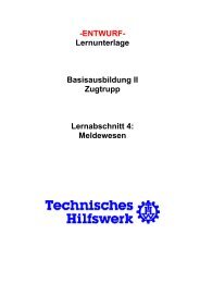 Meldewesen - THW Ortsverband Eschweiler