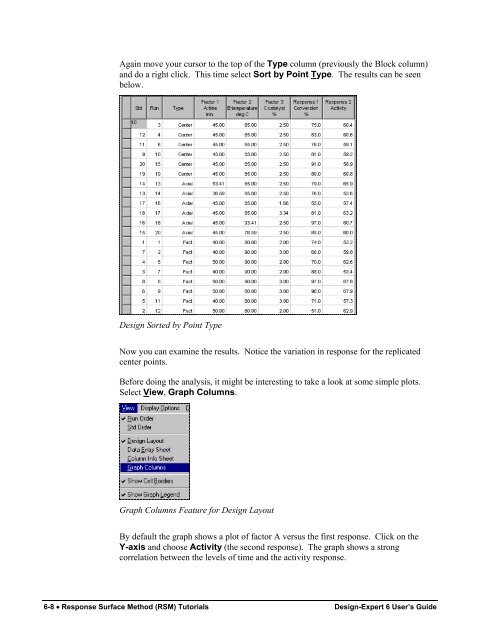 Design-Expert 5.0 Reference Manual - Statease.info