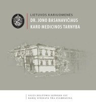 DR. JONO BASANAVIÄIAUS KARO MEDICINOS TARNYBA - KraÅ¡to ...