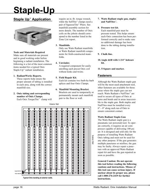 Onix Installation Manual.qxd - Affordable Home Inspections