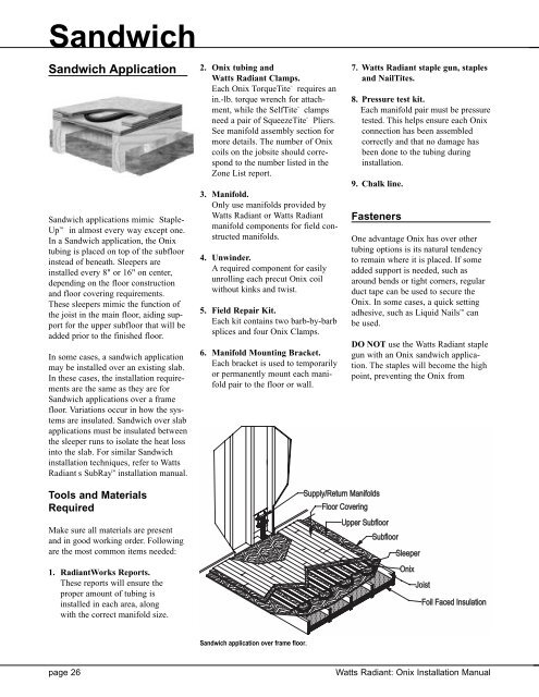 Onix Installation Manual.qxd - Affordable Home Inspections