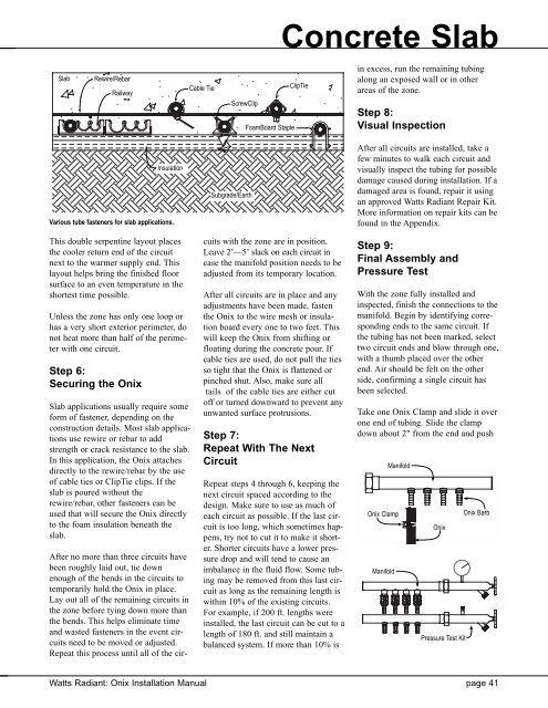 Onix Installation Manual.qxd - Affordable Home Inspections