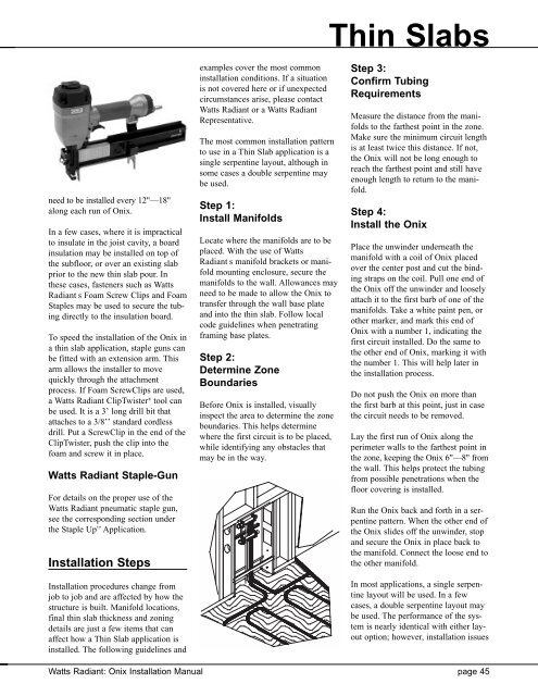 Onix Installation Manual.qxd - Affordable Home Inspections