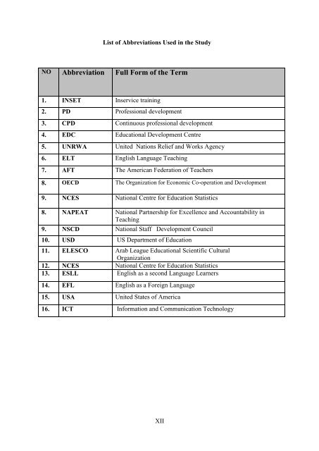 The Islamic University- Gaza Deanery of Higher Education Faculty of ...