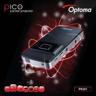 Micro SD - Optoma