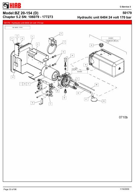 SPARE-PARTS BOOK BZ 20-154 (D) Model: - Hiab AS