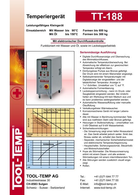 Temperiergerät - TOOL-TEMP