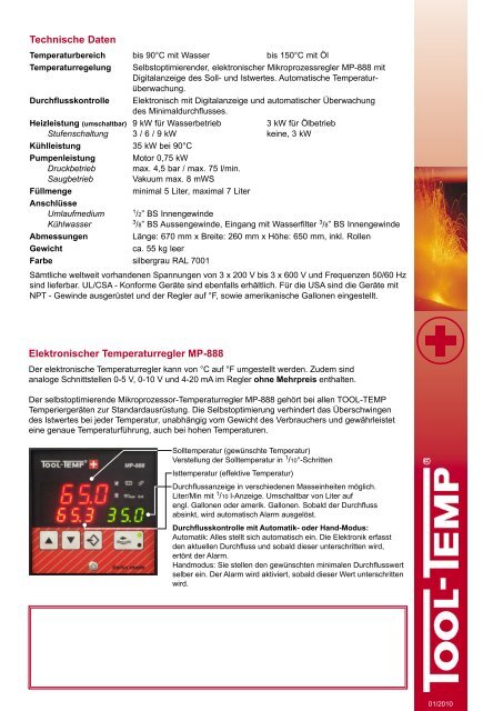 Temperiergerät - TOOL-TEMP