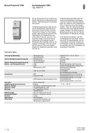 Busch-PowernetÂ® EIB Systemkoppler, REG Typ: 6987/10