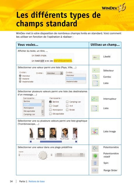 Concepts de WINDEV - Source : www.pcsoft-windev-webdev.com