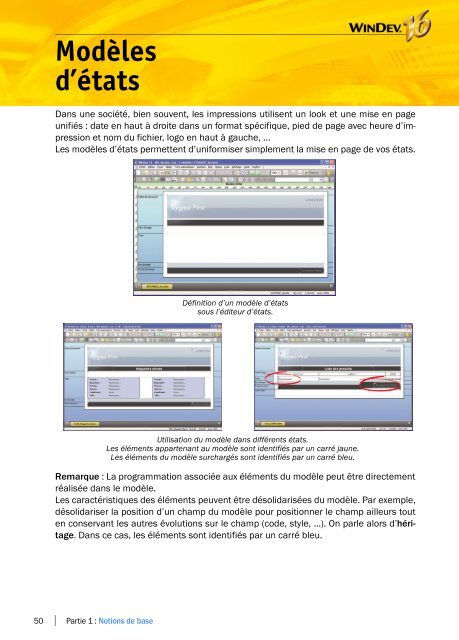 Concepts de WINDEV - Source : www.pcsoft-windev-webdev.com