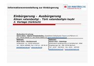 Einbürgerung – Ausbürgerung Alman vatandasligi – Türk ...