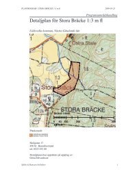 Detaljplan fÃ¶r Stora BrÃ¤cke 1:3 m fl - Uddevalla kommun