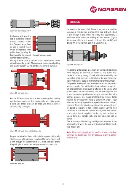 Actuator Guide - Norgren Pneumatics. Motion Control Equipment ...