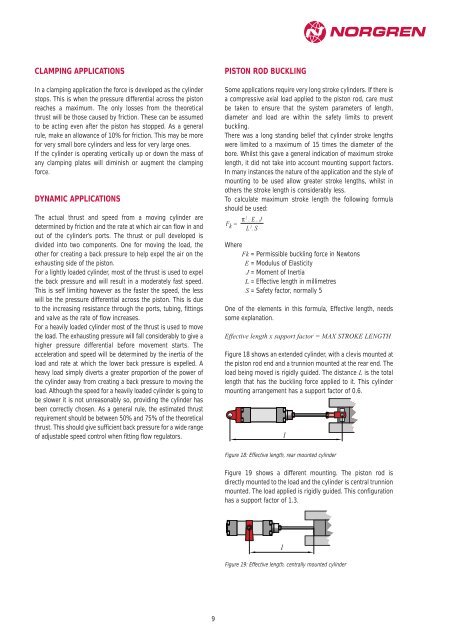 Actuator Guide - Norgren Pneumatics. Motion Control Equipment ...