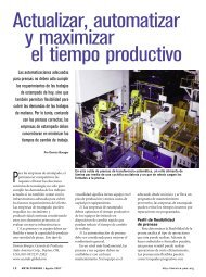 Actualizar, automatizar y maximizar el tiempo productivo