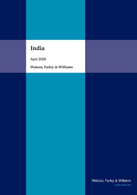 India - Watson, Farley & Williams