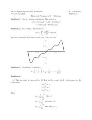 Solutions to Homework Assignment 3