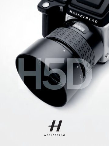 Download H5D Brochure - Hasselblad Customer Care