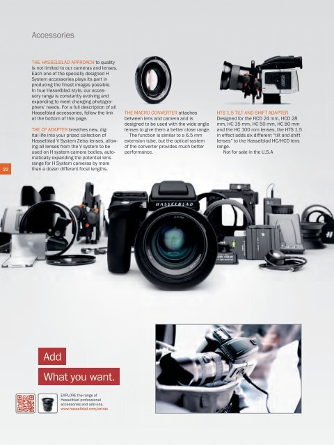 Download H5D Brochure - Hasselblad Customer Care