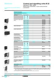 References Control and signalling units Ã 22 0