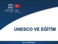 PowerPoint Sunusu - Unesco