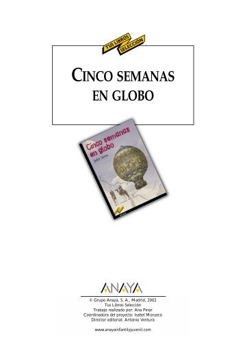 CINCO SEMANAS EN GLOBO - Anaya Infantil y Juvenil